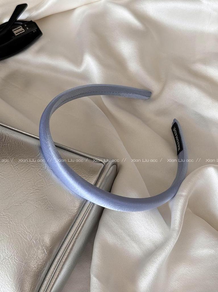 2025 Satin Headband for Face Washing: Quality Fashion, Simple Hair Accessory