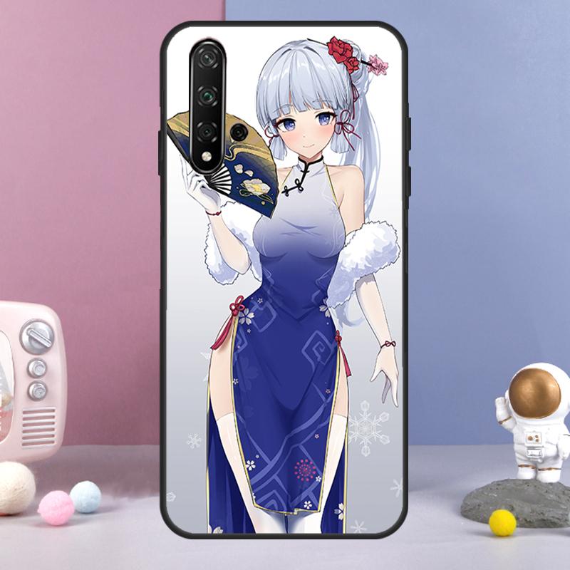 Genshin Impact Kamisato Ayaka For Huawei Nova 5T 9 10 SE 7i 8i 11i 12i Y73 Y90 Y70 Y72 Y61 Y91 Y60 P20 P30 P40 Lite Case