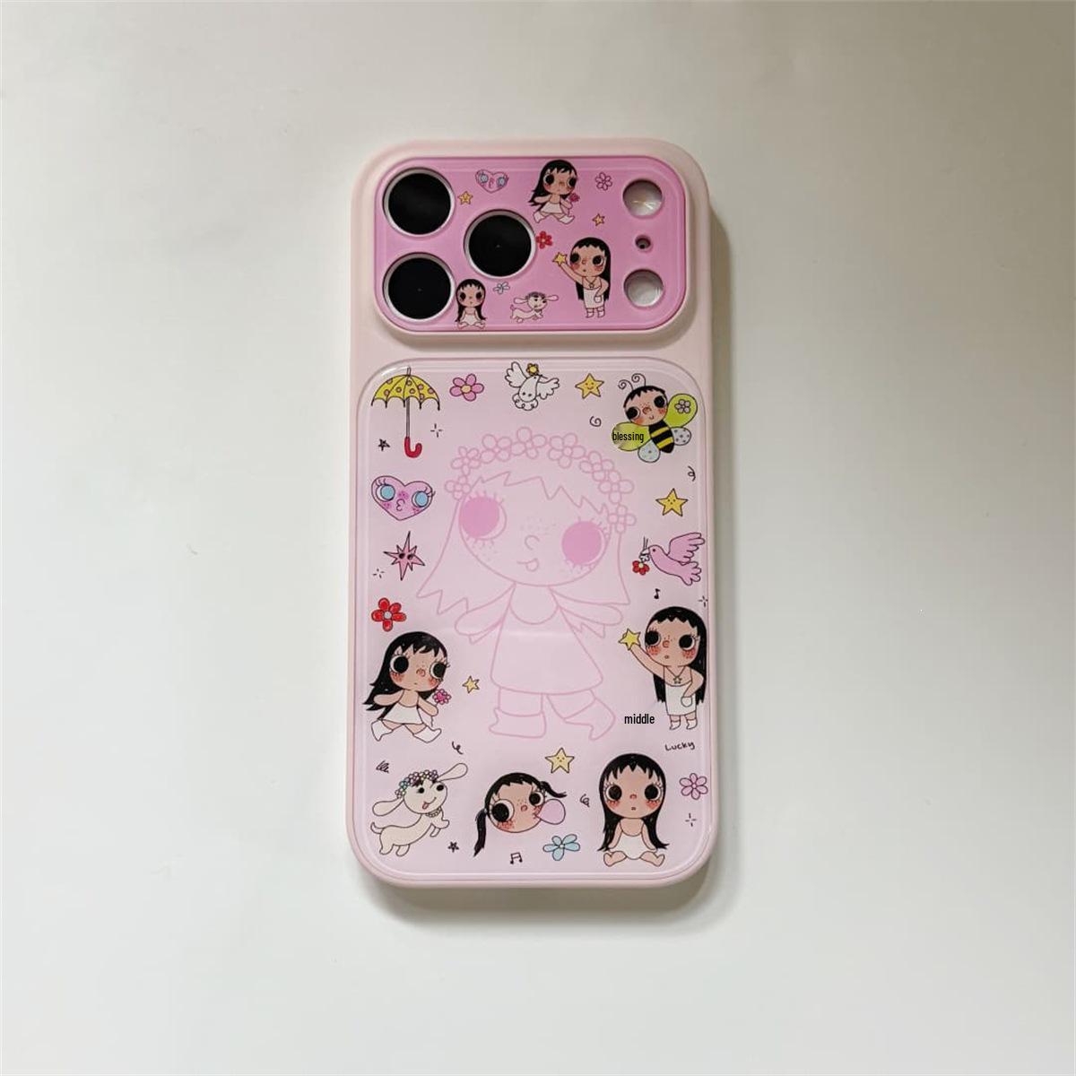 

Cartoon Xiaoyu Apple iPhone 15/17/16 PRO MAX Drop-Proof Case with Large Window iPhone 16 Pro Max