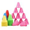 1Pcs Marking Training Road Cone Roller Skating Piles Portable Multifunctional Skates Roadblocks Soccer Training Obstacles Props