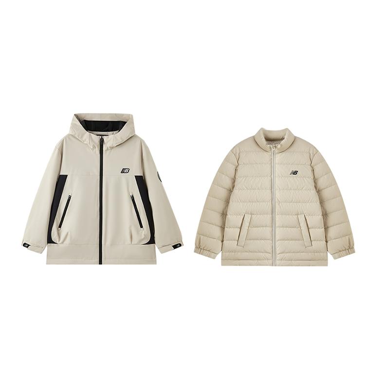 New Balance Jacket 2 Piece Set Kids  7PF4E073-BEI 110