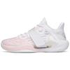 Water Flower 4 Basketball Shoes Men's Low Top White/Pink Sneakers 112221602-7