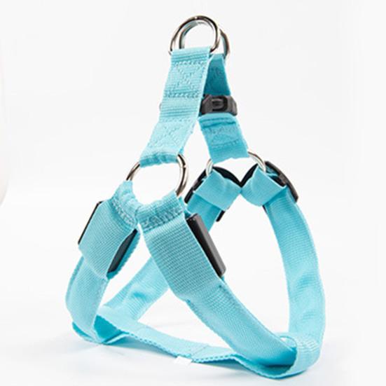 Dog Harness Super Soft Wear Resistant Polyester Medium Dog LED Training Vest Harness