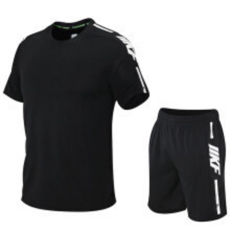 Herren Schnelltrocknendes Sport-T-Shirt und Shorts Set