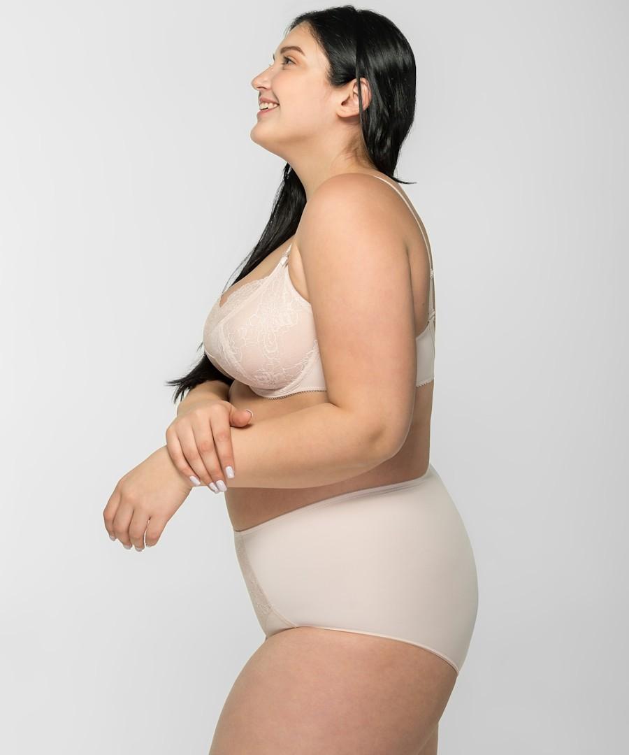 

Трусики сліп brabrabra (94545) 7(3XL) прозорий колір чорний