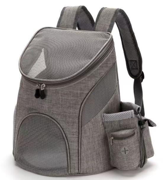 Portable Double Shoulder Pet Backpack Carrier for Dogs and Cats