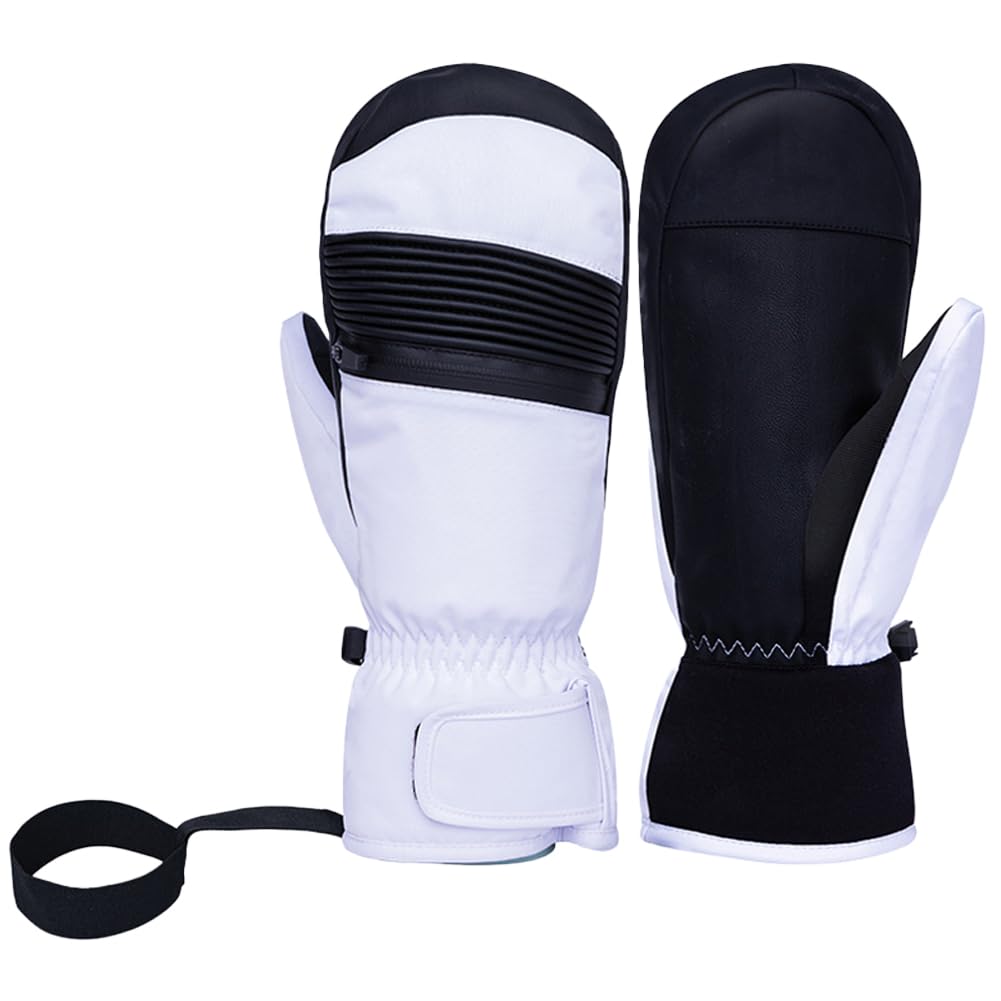 

MORGEN SKY Snowboard Sports Thick Inner for and Motorcycle ST2301 Gloves, Gloves, Unisex, Padded, Five-Finger Lining, Lining, Windproof, Warm, Skiing, белый