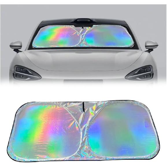 Shade for Car Windshield, Foldable Reflective Front Window 60*95 Mm