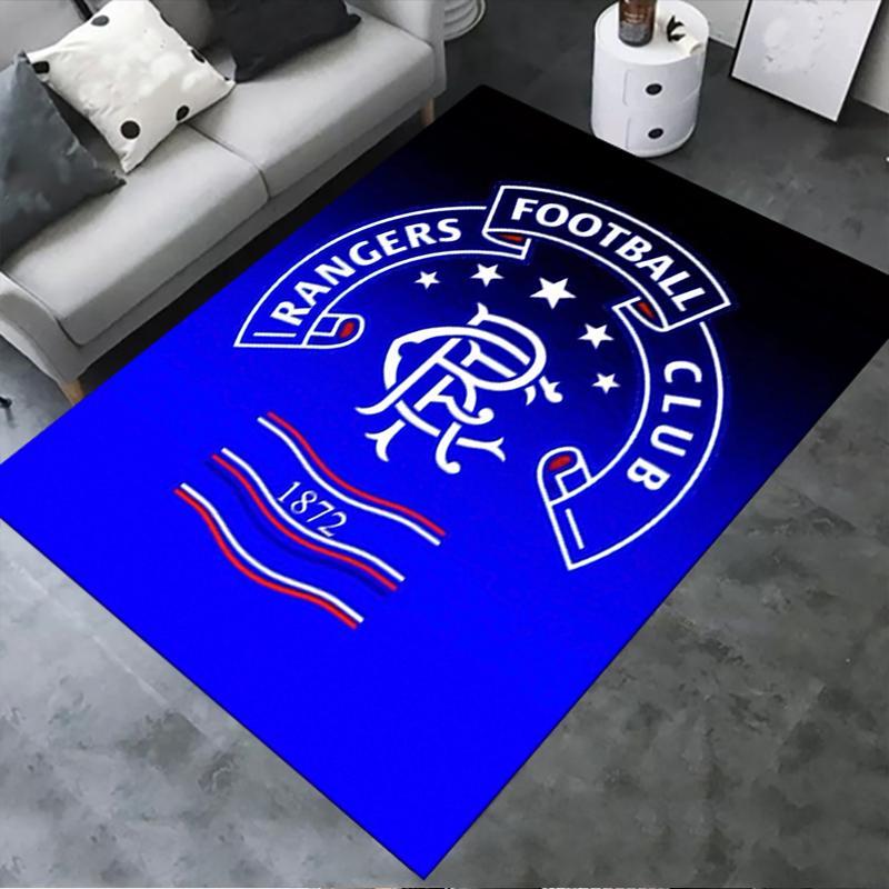 2025 New Rangers F.C Carpet Rug for Living Room Bedroom Home Sofa Decoration,Kids Play Non-slip Floor Mat126