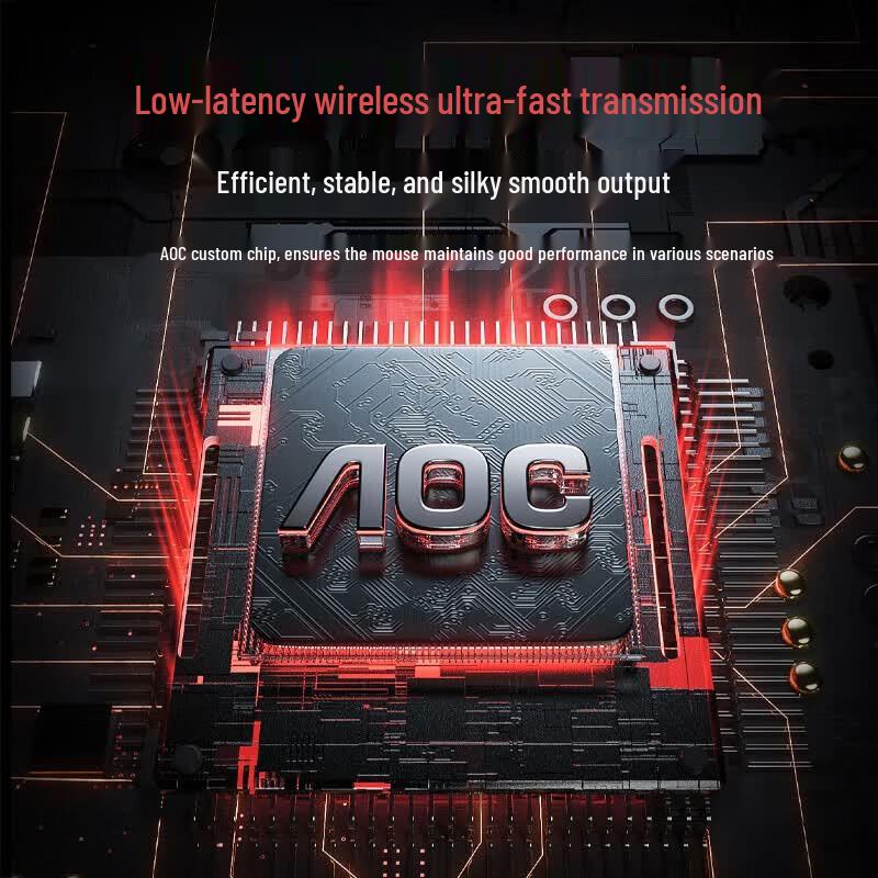 AOC GM230 Tri-Mode RGB Gaming Mouse
