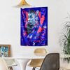 Mbapp Style Wall Decor Tapestry Art For Pet Memorial Birthdaywedding Party Backdrop Family Gift