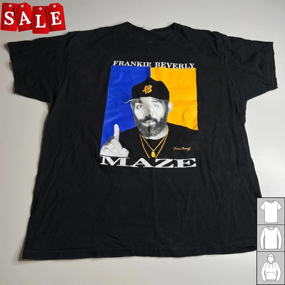 

New Frankie Beverly Maze Band Gift For Fans Unisex S5XL Shirt LL654 Unisex T-Shirt L