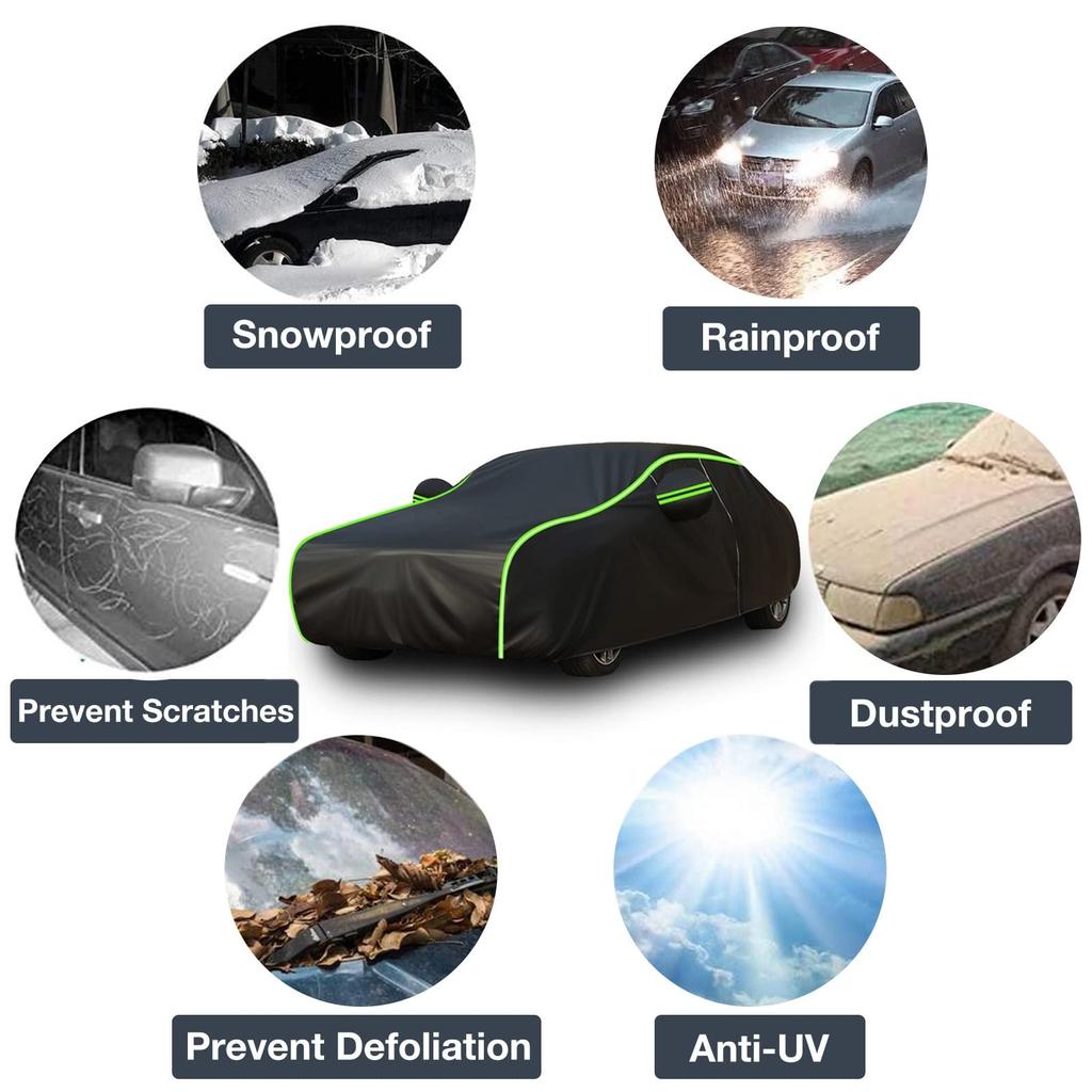 Car Cover, Car Body Cover, Suitable for Jeep Jeep Gladiator JT (21.8 X 74.6