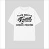 Alien Sci-fi T-shirt Peace Through Superior Fire Power Printed Men's Unisex Tee