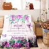 Mom I Hope Every Time You Snuggle This Customize Your Name Blanket It Reminds You How Much I Love You Home Customize Your Name Customize Your Name