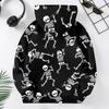 Kids' Casual Halloween Print Hoodie Sweatshirt for Boys and Girls