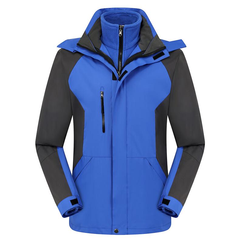 Neboocen 11043 Unisex 3-in-1 Outdoor Fleece Jacket Men M