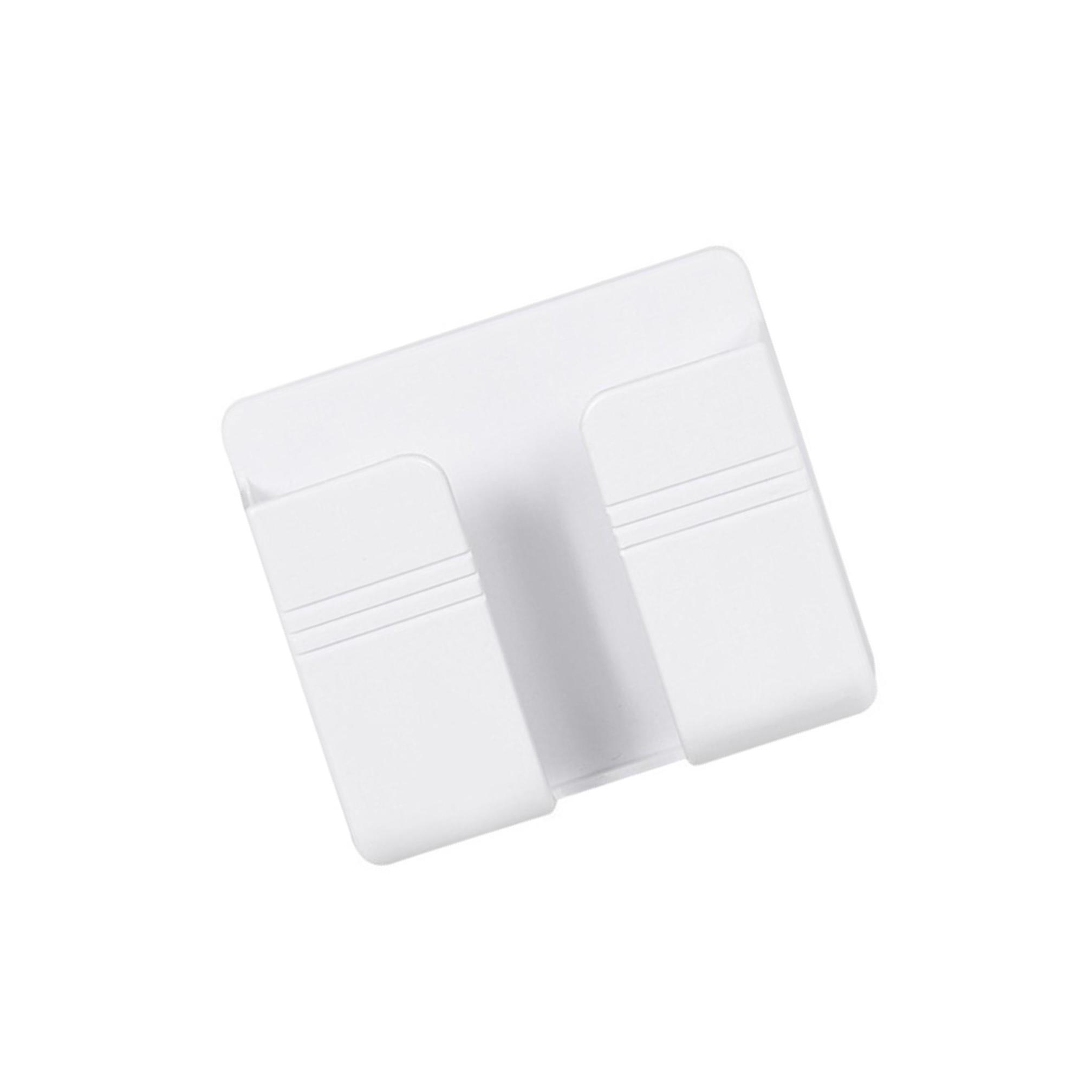 

Wall-Mounted Storage Box Organizer Case for Phone Bathroom Convenient and Space-Saving Charging Remote