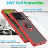Shockproof Armor Case For Xiaomi Redmi Note 13 14 12 11 Pro Plus 11S 12S 10 9 Redmi 13C 12C 10C Magnetic Ring Holder Phone Cover