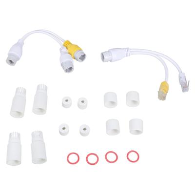 POE Splitter Networking Cabling Connector RJ45 Connector For Security Camera Install Double Purpose Poe Separator