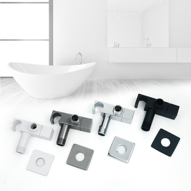 Black Toilet Bidet Nozzle Set Nozzle Gun Shower Handheld Bidet Faucet Portable Toilet Bidet Sprayer Household Hose Self-Cleaning