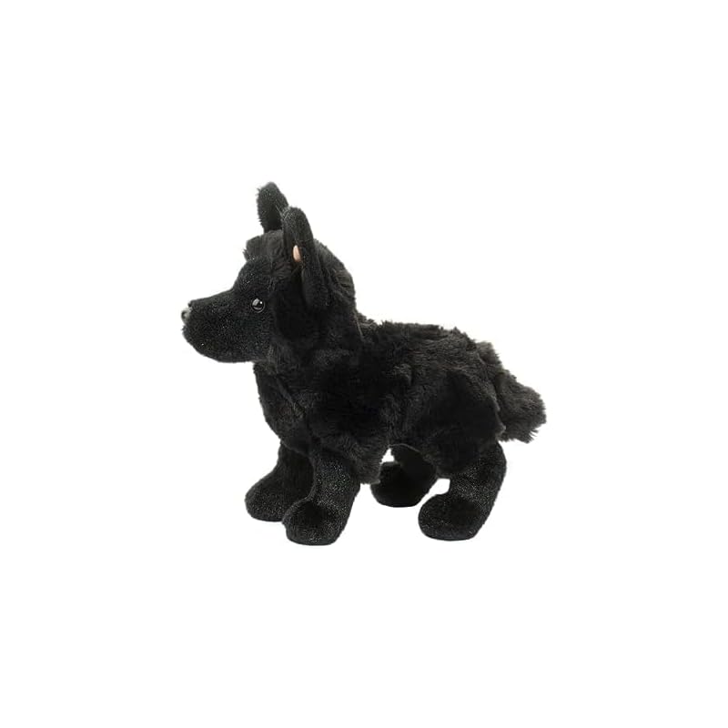 Douglas Haruko Black German Shepherd Stuffed Animal