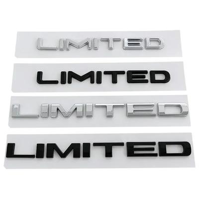 3D ABS Car Body Emblem Rear Trunk Badge Sticker for Jeep LIMITED Wrangler Tj Jk Jl Grand Cherokee Commander Renegade Liberty Oi1