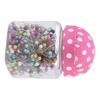 Quilting Pins with Beading Needles, 500 Pieces, with Pincushion Bottle, Sewing Crafts for Crafts, Sewing and Ornament Decoration