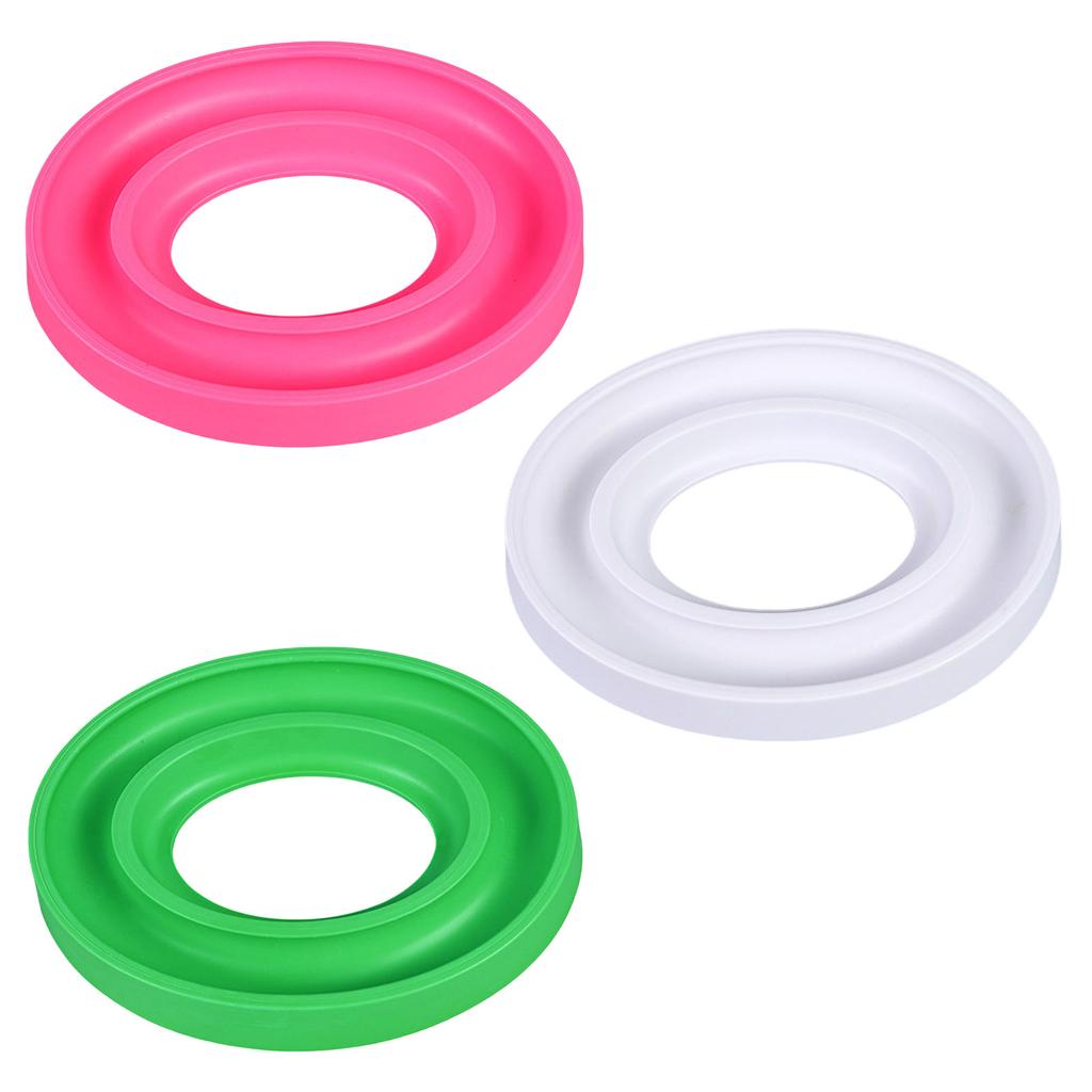 2Pcs Bobbin Holders Rings Flexible Silicone Bobbin Organizers Holders Bobbin Storage Case Sewing Thread Bobbins Case