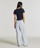 Nyuballanseu Nbneg3W652 / Women Essential Ribbed Short Sleeve Tee (Navy)