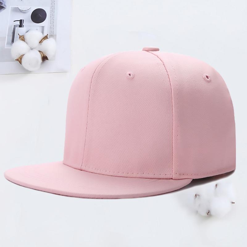 Hip Hop Flat Rim Hat Embroidery Summer Travel Shade Street Dance Flat Rim Hat Men