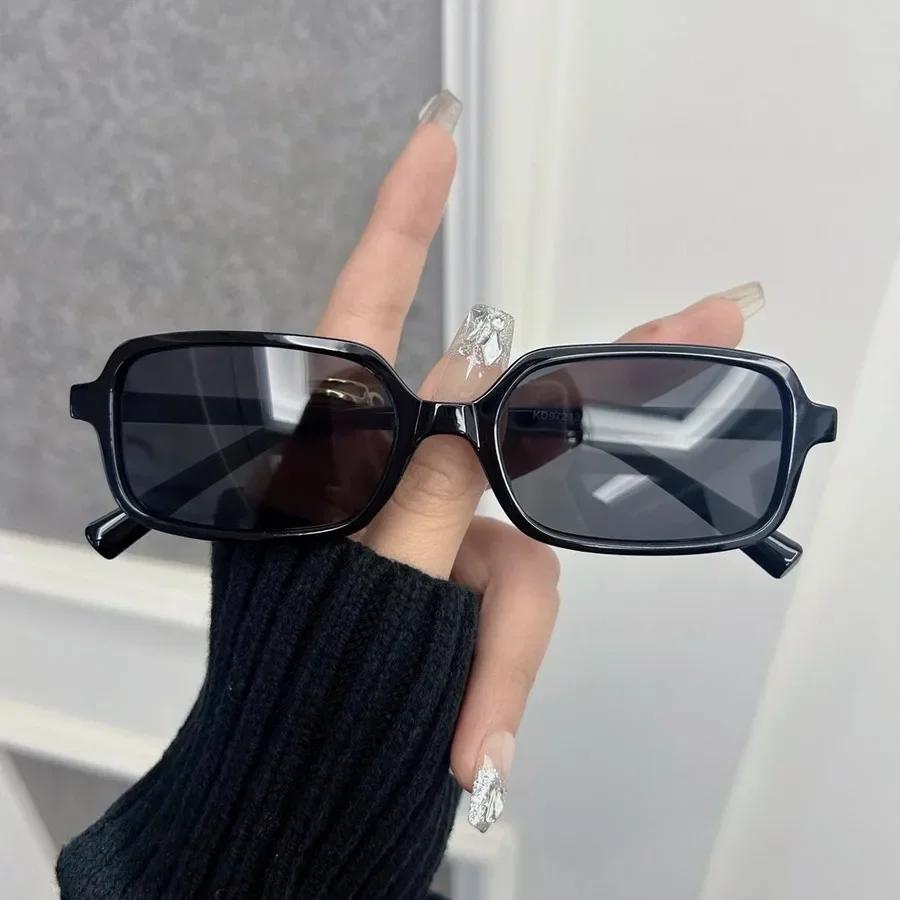 Fashion Square Sunglasses Women Men Vintage Mirror Lens Stylish Sun Glasses Unisex Personality Colors UV Protection