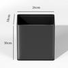 Stainless Steel Waste Bins Modern Bathroom Trash Can Large Capacity Living Room Litter Bin Luxury Bedroom Uncovered Garbage Can