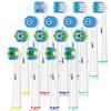 Universal Replacement Heads for Oral-B Electric Toothbrush: Compatible with All Oral-B Series