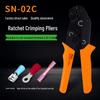 SN-02C/HSC Ratcheting Crimping Tool for 0.25-2.5 mm² BHT/FDD/RV/SV Wire
