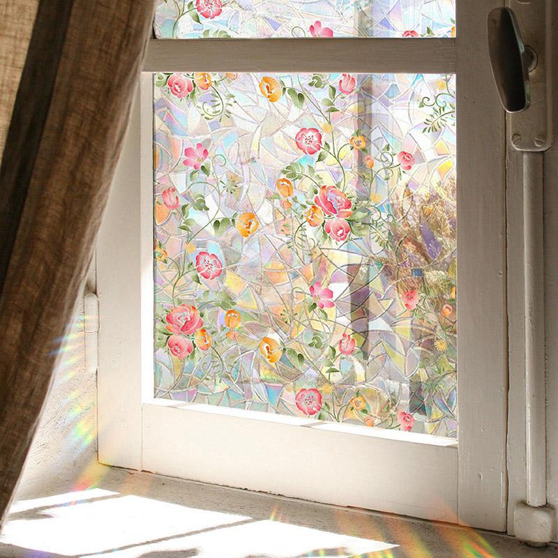 Tinted Window Film Privacy Window Film Decorative Window Stickers Heat Blocking Film Heat Rejection Stickers Home Decor