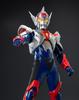 Gridman Sigma aus Choujin The Demon King Strikes und POM Bemalte bewegliche Figur Fig-Zero "Denkou Gridman Back" - Nicht im Maßstab ABS, PVC, [Stoffkleidung]