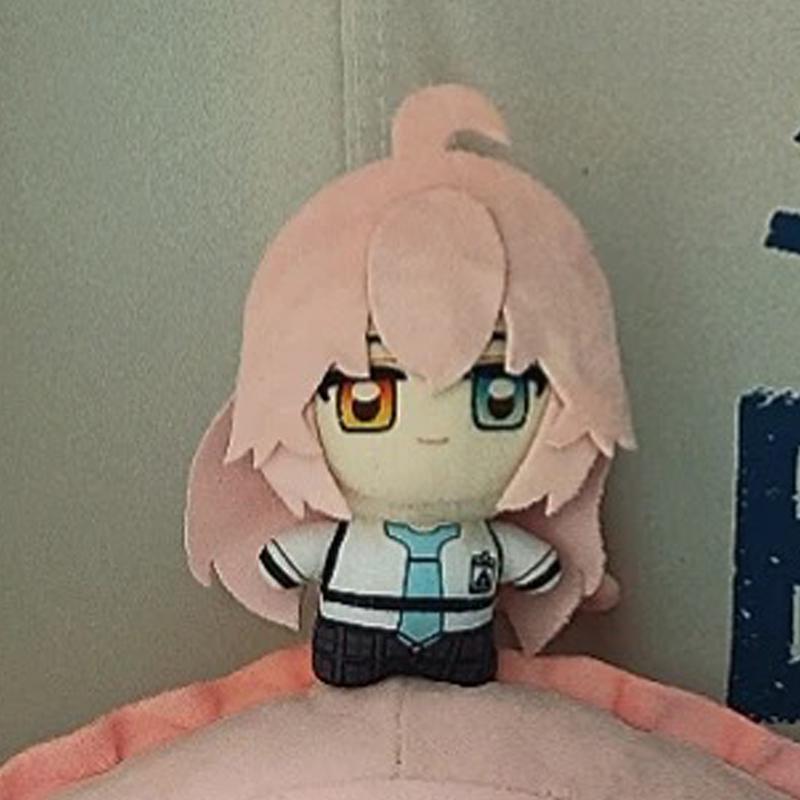 10cm Blue Archive Plush Toys Tendou Arisu Sunaokami Shiroko Anime Plushies Pendant Dolls Soft Stuffed Keychain Key Ring Gifts