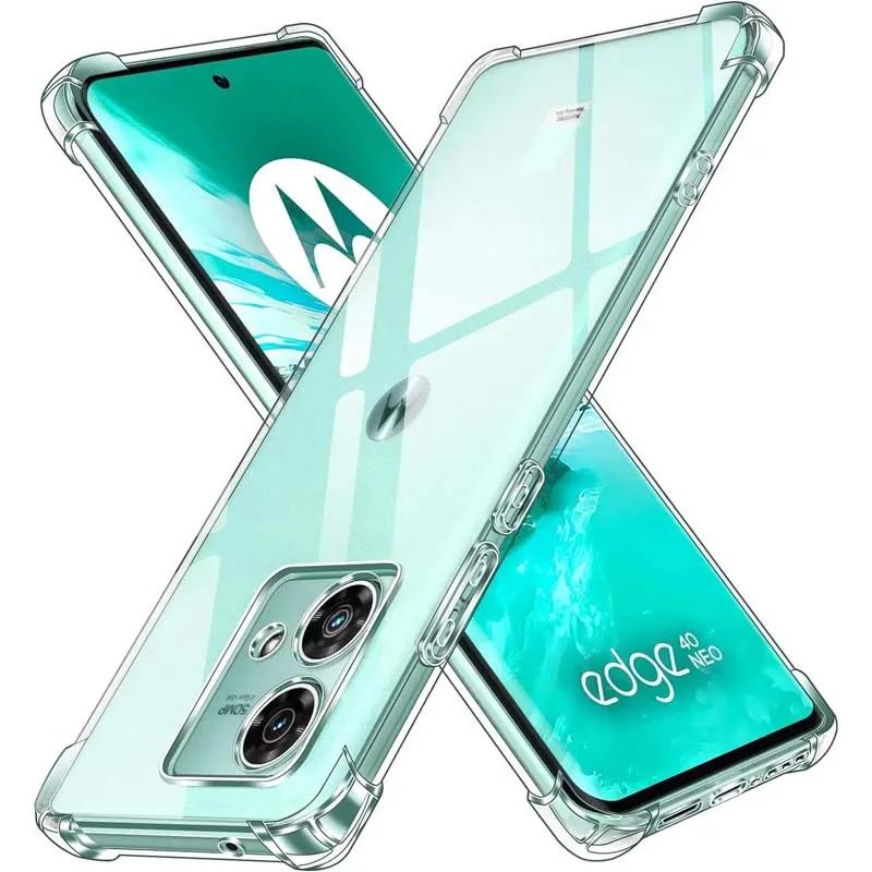 

Airbag Transparent Phone Case for Moto G85 G84 G82 G73 G71 G64 Soft Tpu Back Cover for Moto G54 G62 G53 G52 G42 G34 G32 G31 G24 Moto G52 4G