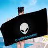 Dell Alienware Beach Towel Colorful Bath Towels for Girl Microfiber Quick Dry Sand Free Beach Yoga Spa Gym Pool
