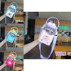 Cute Cartoon Children's New Square Straw Cup Portable With Strap High Value Student Water Bottle Large Capacity Wholesale 980ml