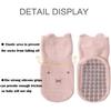 5 Color 1Pair Baby Toddler Non Slip Socks, Cute Baby Socks with Grips Crew Socks Baby Clothes Socks Kids Girl Socks Boy Socks