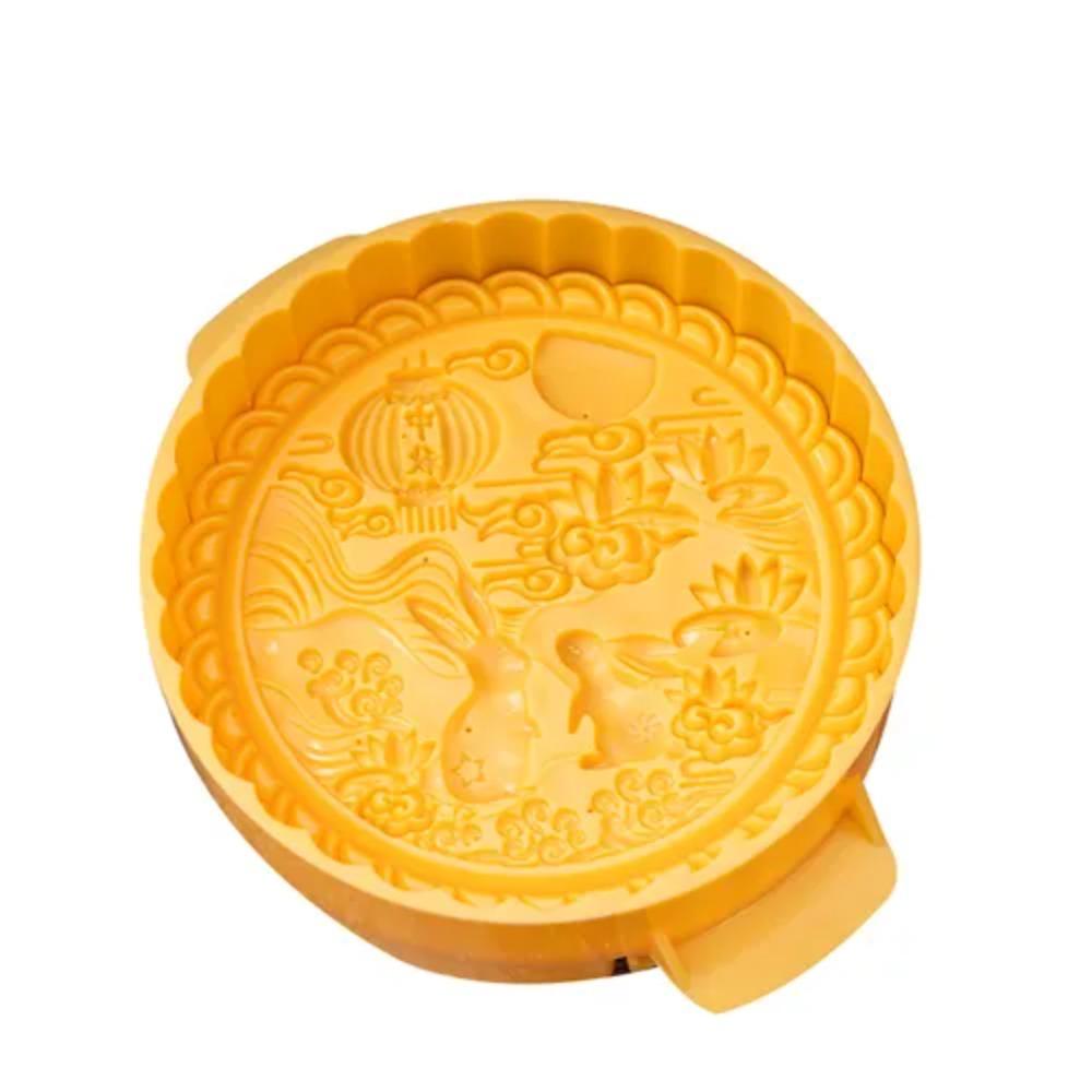 600g Large Moon Cake Mold Round Pastry Decoration Auspicious DIY
