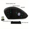 Fifth Generation Vertical Mouse | 2.4GHz Wireless Optical, 6 Buttons, Right Hand Design for Laptop and Desktop Use