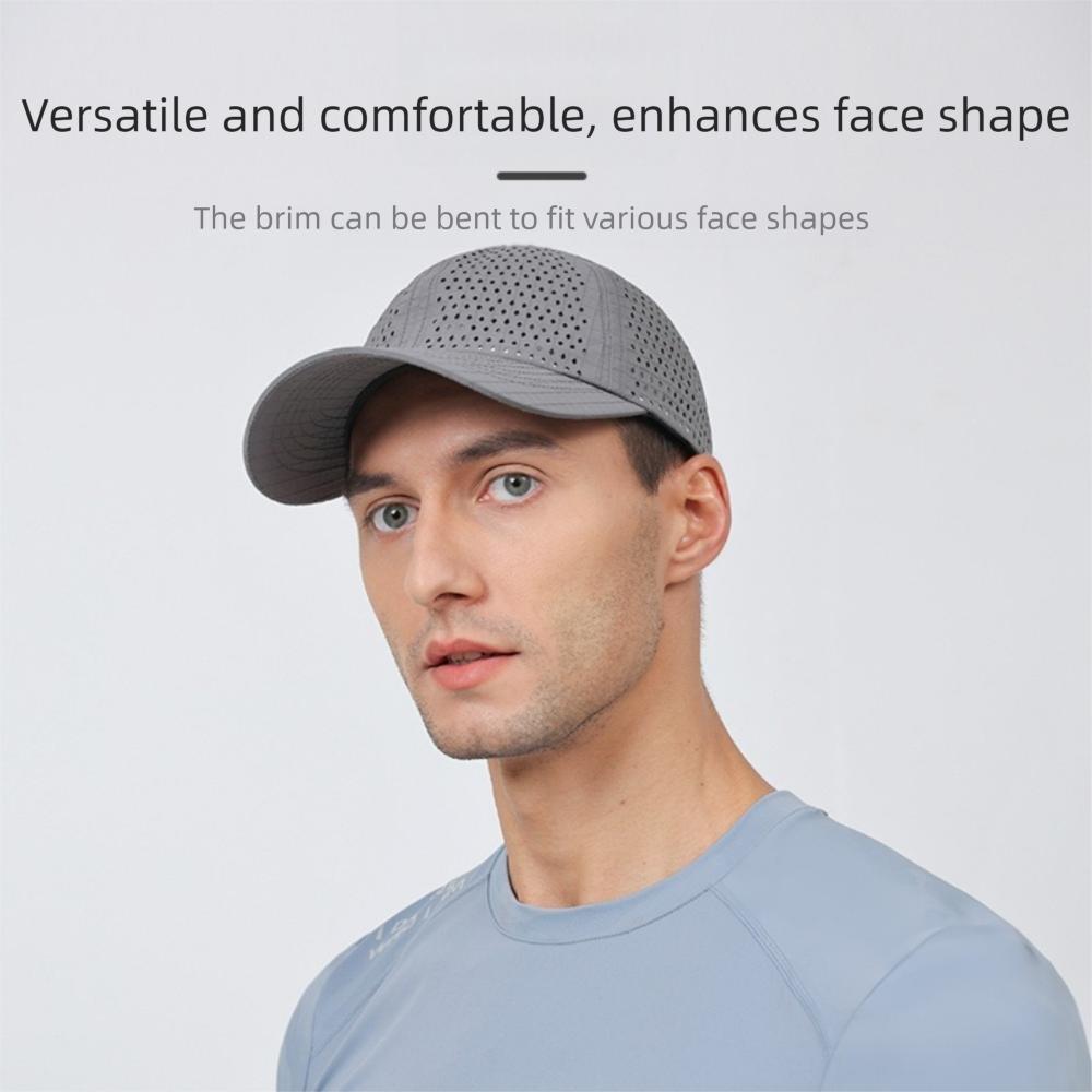 Mesh Sun Hat Quick Dry Peaked Cap Casual Baseball Cap