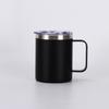 12oz Stainless Steel Vacuum Insulated Travel Mug With Handle Leakproof Coffee Cup Office Home Outdoor Use