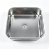 Stainless Steel Cooking Lid With Heatproof Wooden Handle Heat Resistant Basting Cover For Home And Restaurant Use