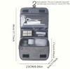 1pc Toiletry Bag Hook Makeup Bag, Multi Functional Waterproof Cosmetic Storage Bag, Travel Men Women Hand Wash Storage Bag