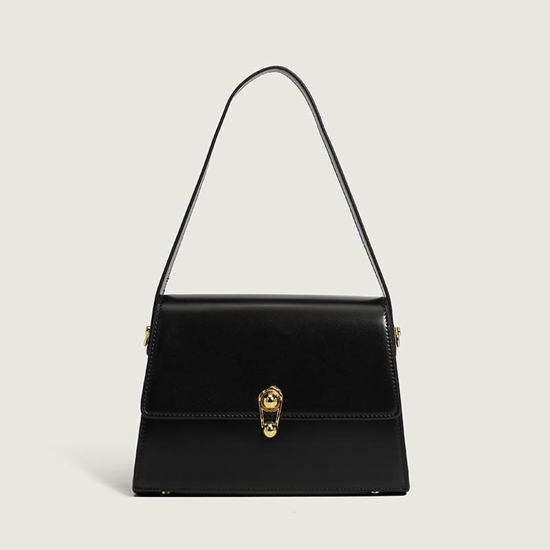 New Minimalist and Trendy Retro Style Portable and E Shoulder Briefcase Suitable for Daily Commuting and Short Business Trips