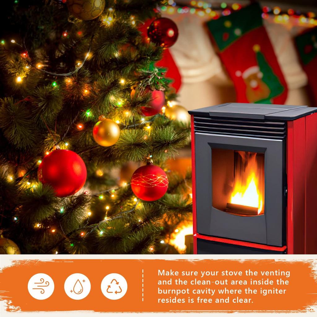 Zündstab für Pelletöfen Ersatz 50-619/20-022 Passend für Enviro, Vista Flame 120V